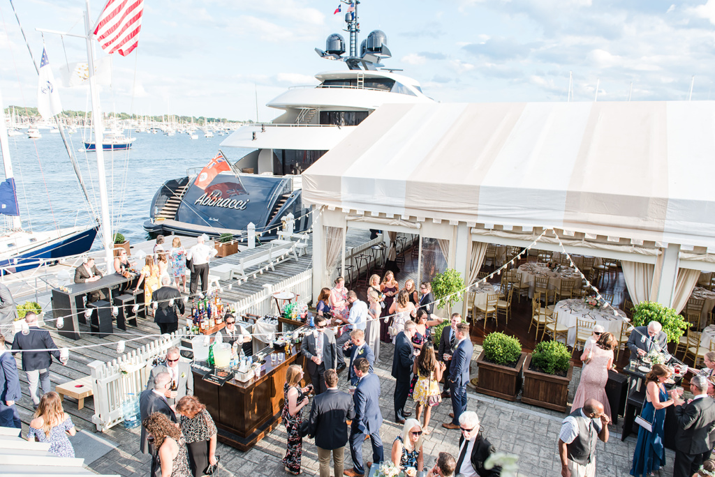 Wedding Reception at Regatta Place in Newport, RI.